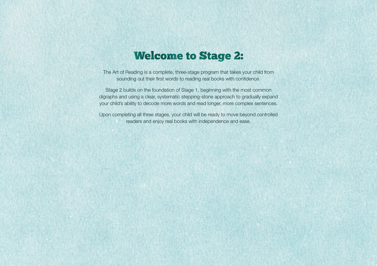 PDF - Stage 2 - Art of Reading