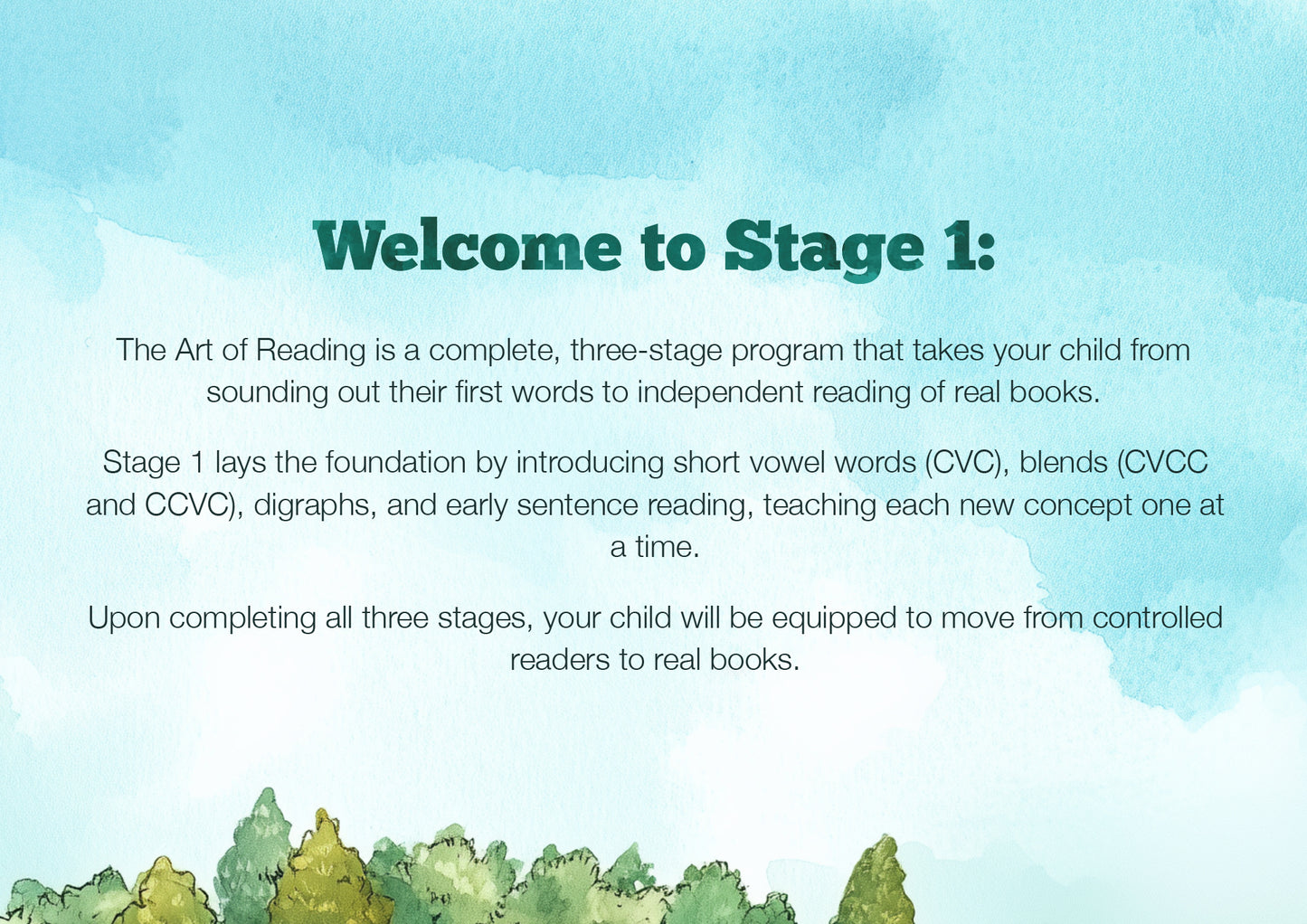 Art Of Reading Stage 1 (Physical Book)