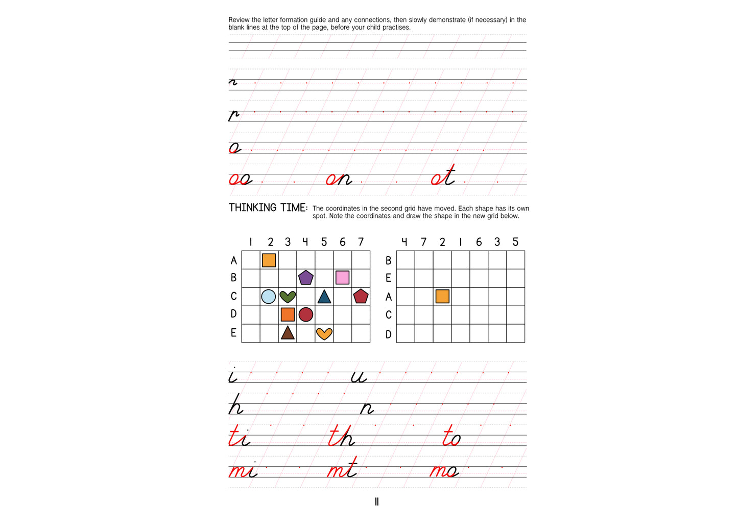 PDF - Handwriting Cursive 1 (Grade 2/3)