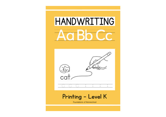 Handwriting Level K